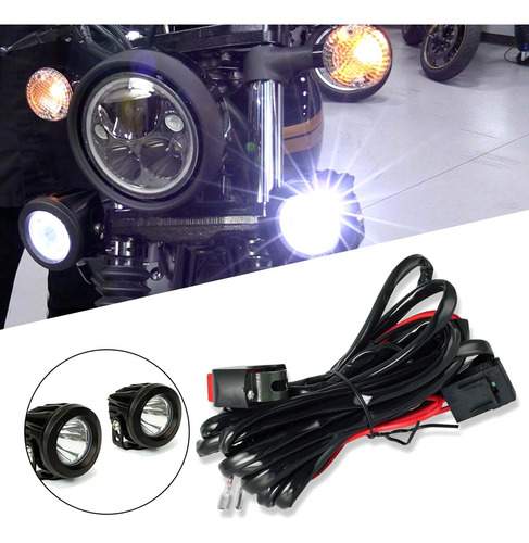 Arnés De Cableado, Barras Led, Interruptor De Manillar De