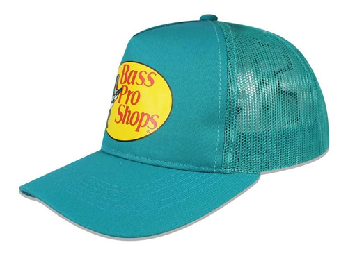 Gorra Bass Pro Shop Azul Aqua Original Unitalla Trucker Agua