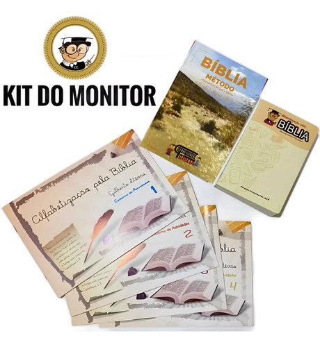 Material De Alfabetização Pela Bíblia - Kit Do Professor