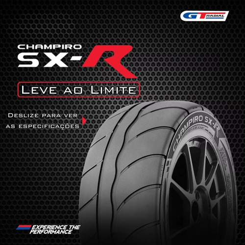 Kit 04 Pneus Gt Radial 245/40 R17 91w Champiro Semi-slick