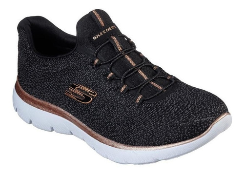 Tenis Skechers Mujer Memory Foam 12998bkgd