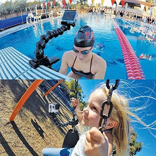 Jaws Flex Clamp Montaje Gooseneck Para Gopro Hero 9 8 7