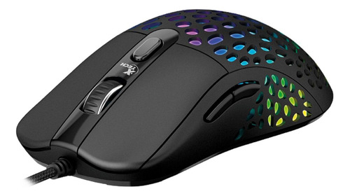 Mouse Gamer Xtech Xtm-910 Swarm, Rgb / 6 Botones / 6400dpi