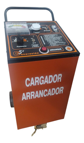 Cargador Arrancador De Bateria 12-24v 60-400a C/amp. Y Timer