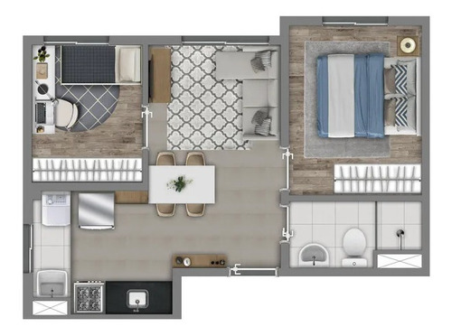 Imagem 16 de 16 de Apartamento À Venda No Bairro Guaianases - São Paulo/sp - O-11832-21429