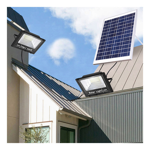 Luz De Inundación Solar, Focos Solares For Exteriores, Casa