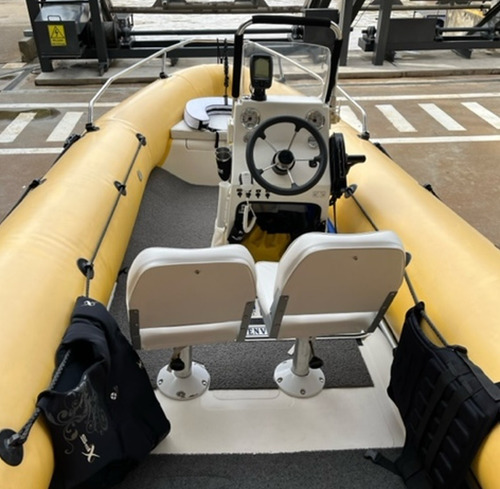 Imagen 2 de 15 de Semirrígido Sea Wolf 5,50 Mtrs Mercury 60hp 2t - Increíble