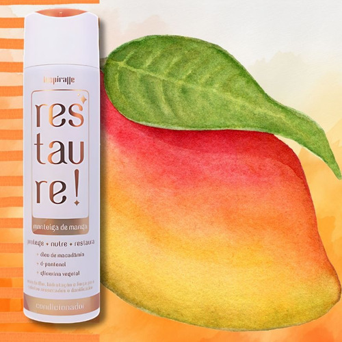 Shampoo E Condicionar Inspiralle Restauração Kit 250ml