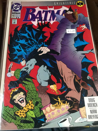 Comic Batman #492. May 1993. 2a Impresión.