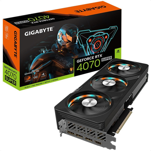 Tarjeta Video Gigabyte Geforce Rtx 4070 Super Gaming Oc 12g