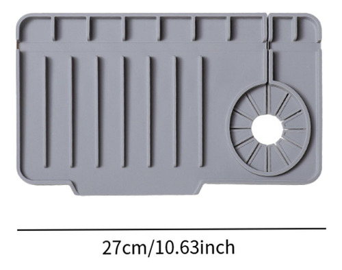 Manejo De Grifo De Protección De Chapuzón De Gris