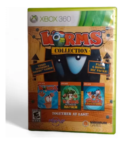 Jogo Worms Collection - Xbox 360