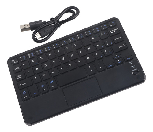 Mini Teclado Bluetooth, Teclado Inalámbrico Con Panel Táctil