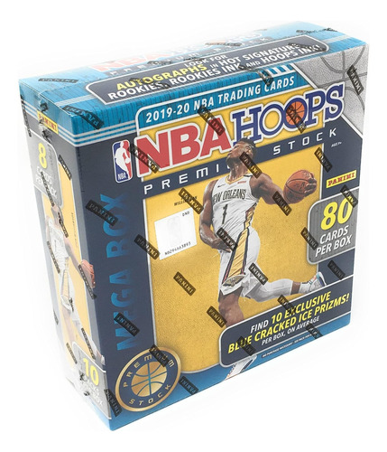 Panini Nba Hoops Premium Stock Basketball Mega Caja (80