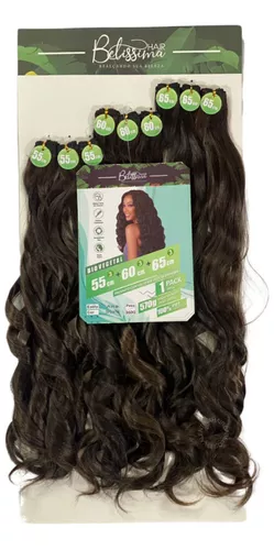 Tuany - cabelo bio vegetal - belissima hair - BELISSIMA HAIR - Aplique de  Cabelo - Magazine Luiza