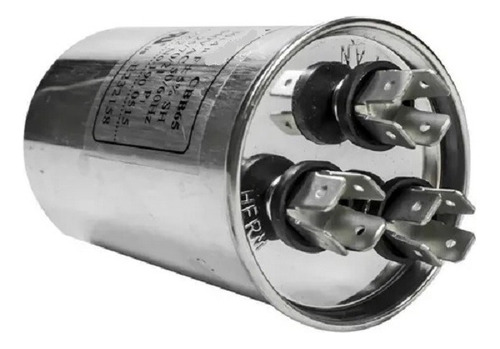 Capacitor Permanente Duplo 40+6uf 440vca P/ Ar Condicionado