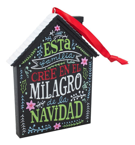  Tarjeta Milagro Navidad Casa Dia Festivo Multicultural