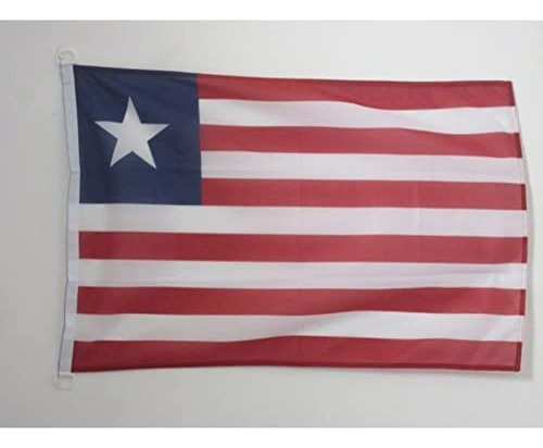 Az Flag Bandera De Liberia 2 X 3 Para Exterior - Banderas De