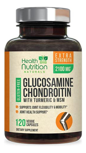 Glucosamina Con Condroitina Curcuma Msm, Triple Resistencia