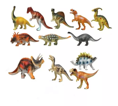 Dinosaurios Muñecos De Plástico 6 Pul Juguete Mundo Jurásico