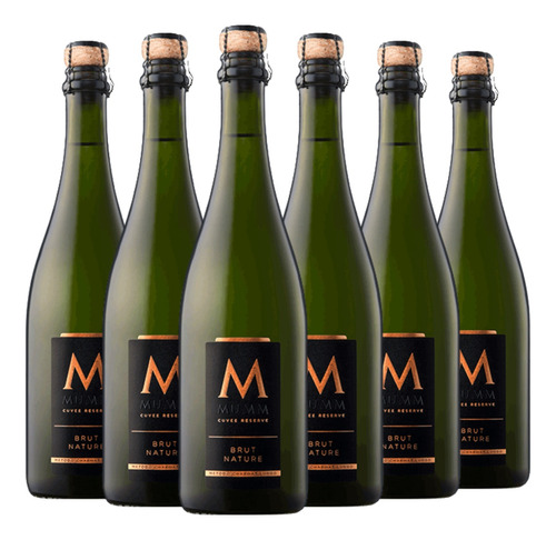 Espumante Mumm Cuvee Reserve Brut Nature Charmat Lungo Caja