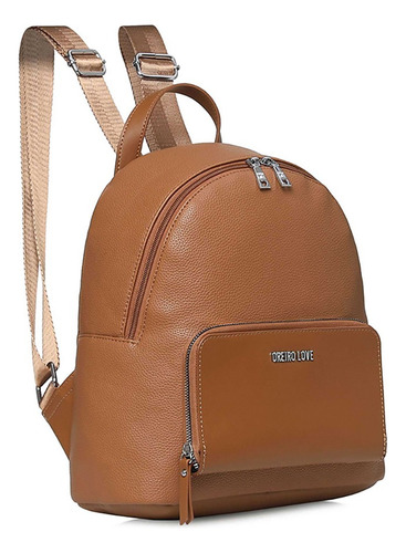 Mochila Oreiro Love Moda Cuero Pu Diseño Elegante Y Compacto Suela Liso