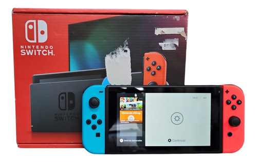 Nintendo Switch Neon Blue And Neon Red, 32 Gb