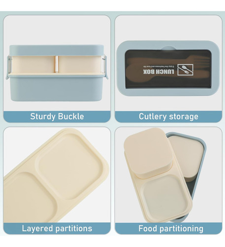 Lonchera Bento Para Niños, Lonchera Bento A Prueba De Fugas