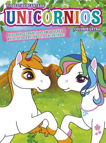 Livro: Unicórnios - Colorir Extra 02, De Ibc - Instituto Brasileiro De Cultura Ltda. Série Indefinido, Vol. 2. On Line Editora, Capa Mole, Edição 2 Em Português, 2020