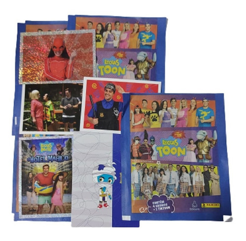 Kit Figurinha Luccas Neto 20 Envelopes 80 Cromos E 20 Cards