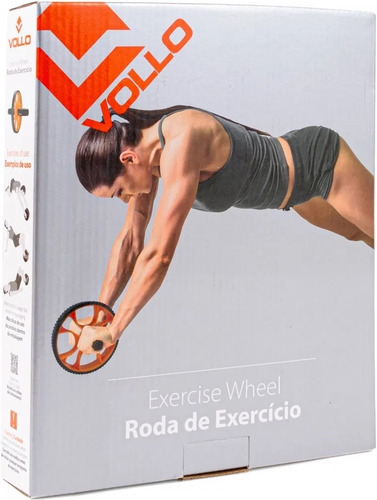 Roda De Exercício Abdominal Simples Vollo