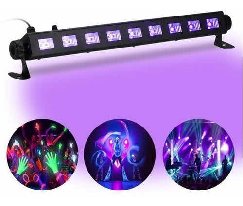Barra Luz Led Uv Negra Fiestas Flúor 12x36w Oferta!! Barra Luz Led Uv Negra Fiestas Flúor 12x36w Oferta!!