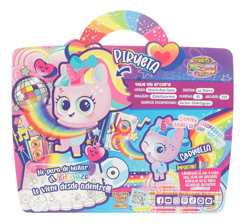 Chikiticornios Distroller Muñeca Pirueta