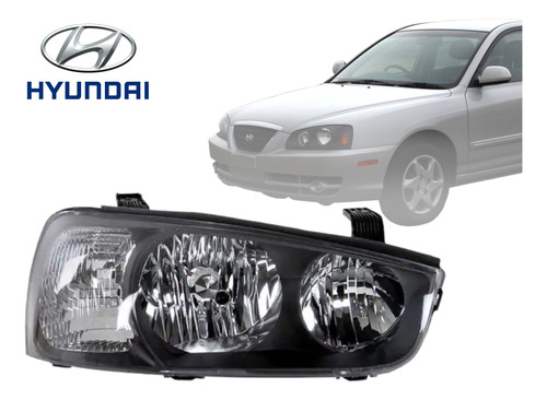 Faro Izquierdo Para Hyundai Elantra (2000 - 2007)