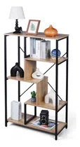 Comprar Guogo Repisas Estantería De Almacenamiento Oficina Anaqueles Metalicos Anaqueles Repisas De Tablaroca Repisas Industriales Estantes De Metal Mueble Organizador Marrón Oscuro