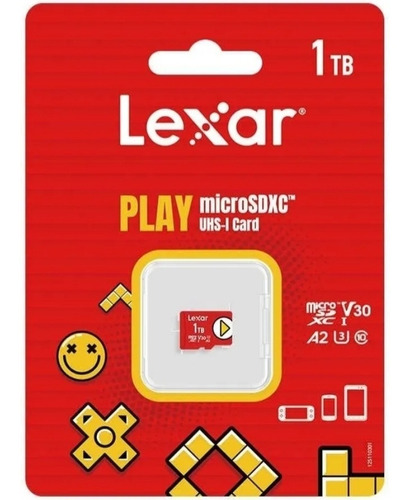 Micro Sd 1 Tb Lexar Play Nintendo Switch 4k Armazenamento