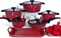 Comprar Juego De Ollas Suprema Roca Volcánica 11 Piezas