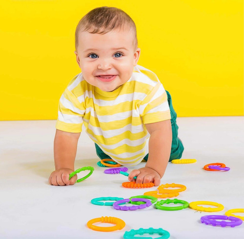 Bright Stars Juego De Eslabones Para Bebé Con 24 Pzas