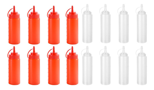 16 Botellas De Para El Hogar Dispensador De Ketchup Para
