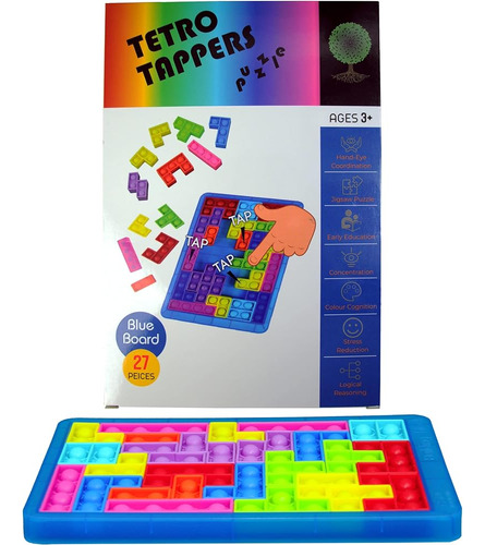 Tetro Tappers Pop It Puzzle, Un Buen Juego De Fiesta De Cump