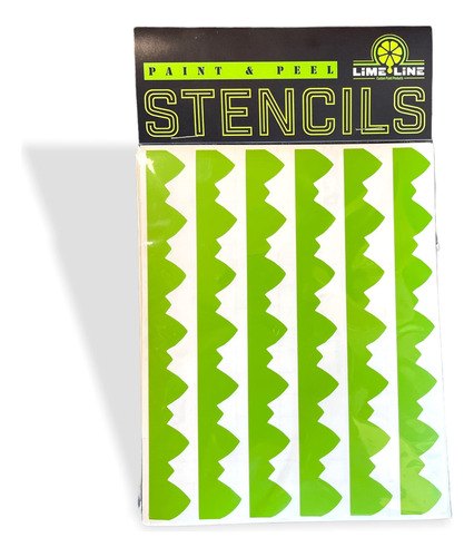 Lime Line Plantilla De Aergrafo Dragon Scales Para Pintura P