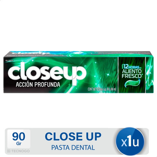 Pasta Dental Close Up Mentol Gel Dental - Mejor Precio