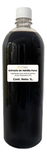 Extracto De Vainilla Puro Natural 1 Litro Granel