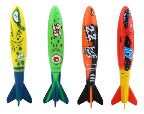 Juguete Para Piscina, 4 Piezas, Juguetes De Buceo Con Forma