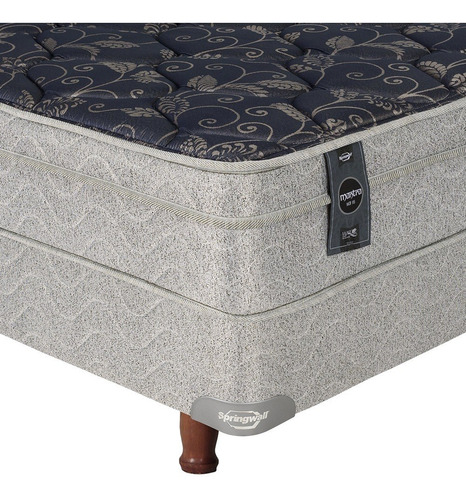 Imagen 3 de 9 de Conjunto Colchón Springwall Mcb115 + Sommier Msx118 140x190