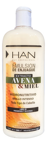 Kit Shampoo + Enjuague Avena Y Miel X 500ml Han