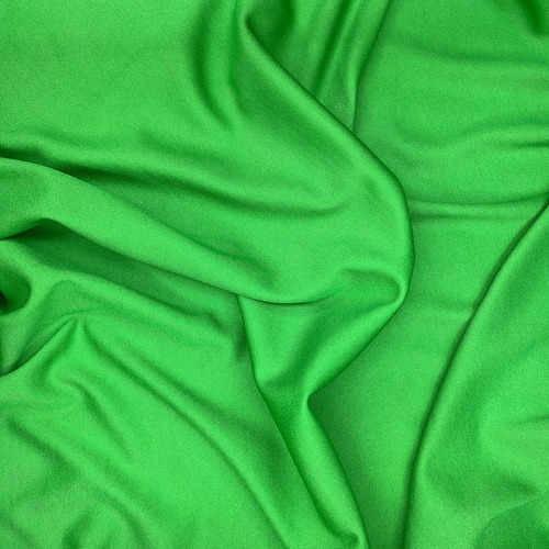 Tela Jersey X 10mt Set 100% Poliester 1,60 Ancho Importado Verde Benetton Set Poliester