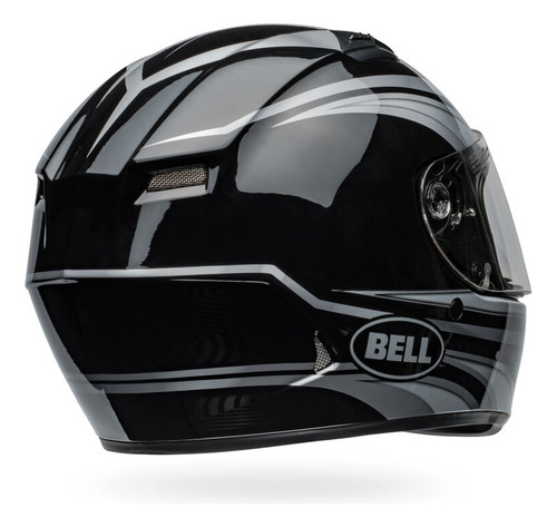 Casco Moto Integral Bell Qualifier Pista Visor Simple Gaona Negro/gris Conduit Xl