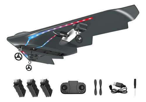 1 Avión De Control Remoto De 2 Canales Listo Con Batería De