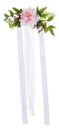 Decoraciones Florales Para Respaldo De Silla De Rosa